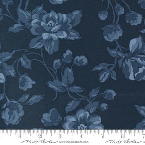 Shoreline Extra Wide Navy Floral 108". Product thumbnail image