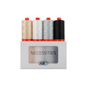 Aurifil Necessities Collection - 4 50Wt Threads. Product thumbnail image