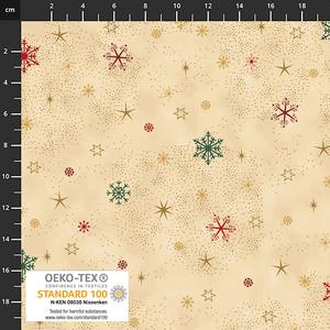 Frosty Snowflake Gold Stars Mix. Product thumbnail image