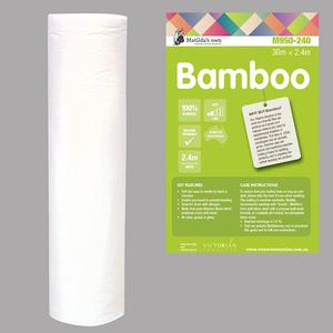 Matilda 90" Wide Bamboo Wadding - 30m Bolt. Product thumbnail image