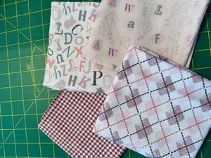 Metre Scrap 6016 - 4 fat quarters. Product thumbnail image