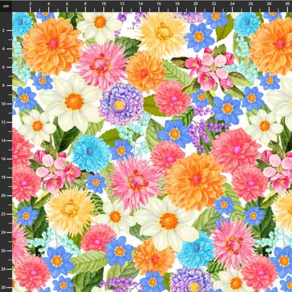 Extra Wide 108" Floral Delight - Image 2