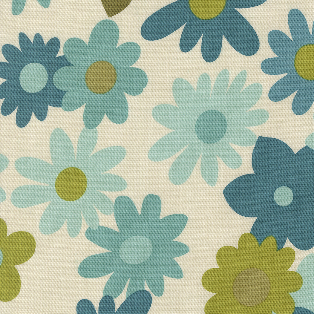Happy Daze Aqua Floral