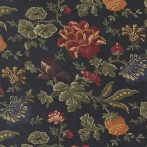 Quail Run Indigo Large Floral NEW!