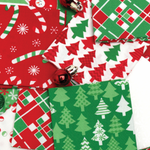 Snow Time Fat Quarter Bundle - 6 Fat Quarters