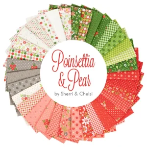 Poinsettia & Pear Charm Pack