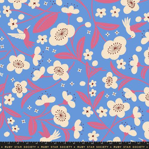 Persimmon Wide Floral - 108" WIDE